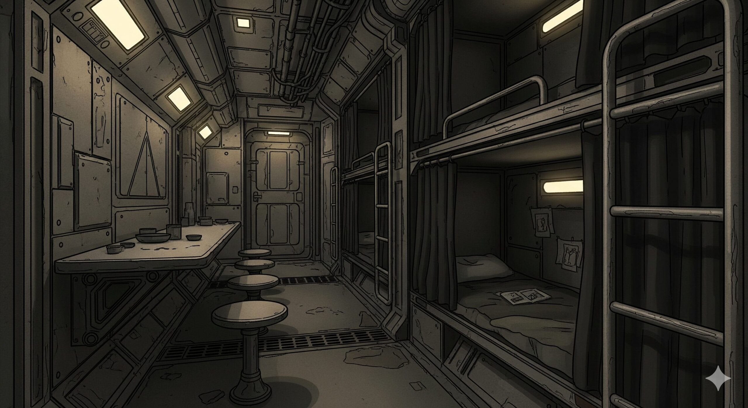 The galley