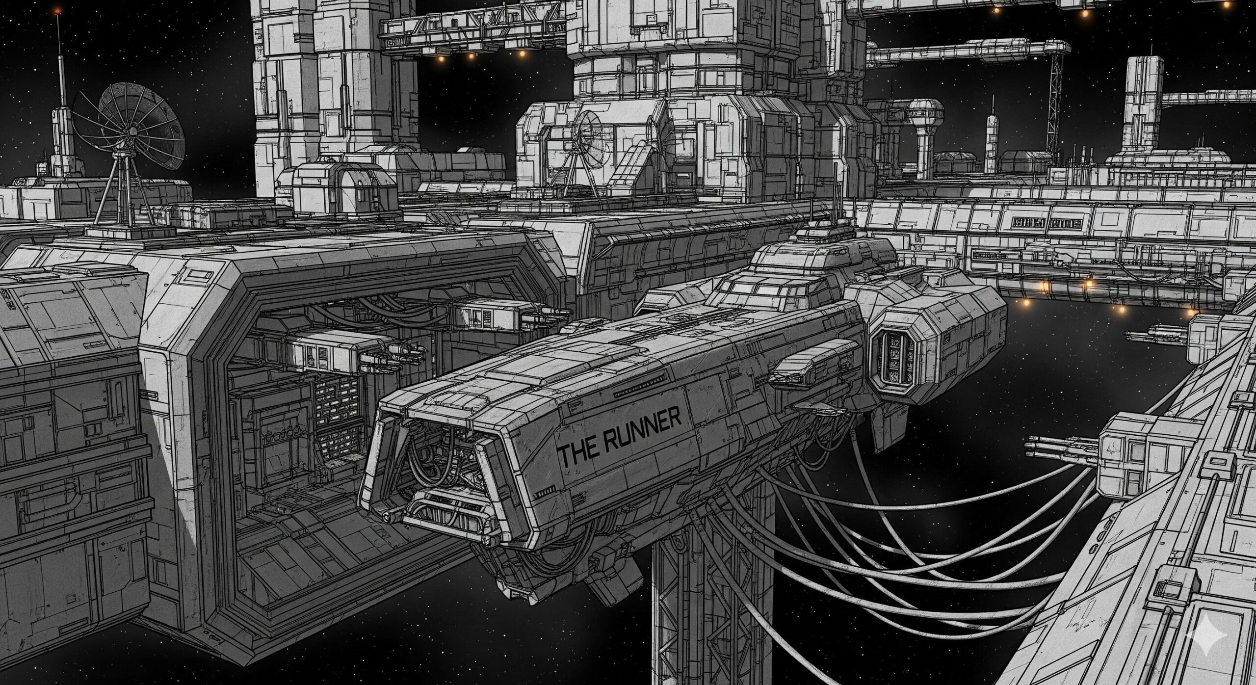 The Runner Docked