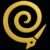 Golden Spiral Quill Logo tiny pop